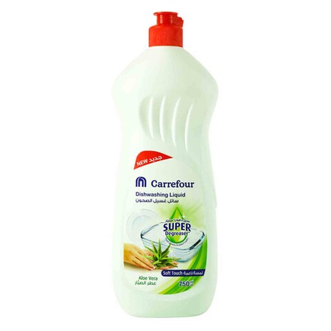 Carrefour dishwashing liquid aloe vera 750 ml