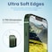 Remson Tempered Glass Screen Protector Ultra HD Clear 9H Hardness Anti- Fingerprint with Easy Installation Frame Compatible For iPhone 13 (6.1 Inch) 2 Pack
