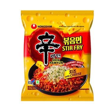 نونجشيم رامين مقلي مع الجبن، نودلز حارة، 136 جرام