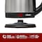 Clikon, 1.8 Liter Stainless Steel Electric Cordless Kettle With 360 Degrees Swivel Base, Power Cord Storage, Auto Cut-Off Function, LED Indicator, 1500 Watt, Silver