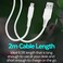 Promate PowerLink-Ai200 Ultra-Fast USB-A to Lightning Soft Silicon cable