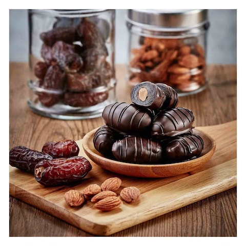 Chocodate Dark Chocolate Dates With Almonds 100G