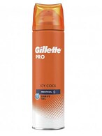 Buy Gillette Pro Icy Cool Menthol Shave Gel 200ml in Kuwait