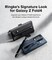 Ringke - Samsung Galaxy Z Fold 4 Case Cover - Folio Signature EZ Strap Plus  Series - Navy