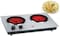 Xper Electric Stove, 2 Burners, 2400 Watts, Ceramic, Steel, XPHP-901-24