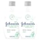 Johnson's AntiBacterial Micellar Body Wash Mint 400ml Pack of 2
