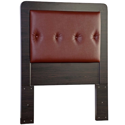 King Koil New York 6 Head Board KKNY06BCR2 Black Cherry Red 100cm