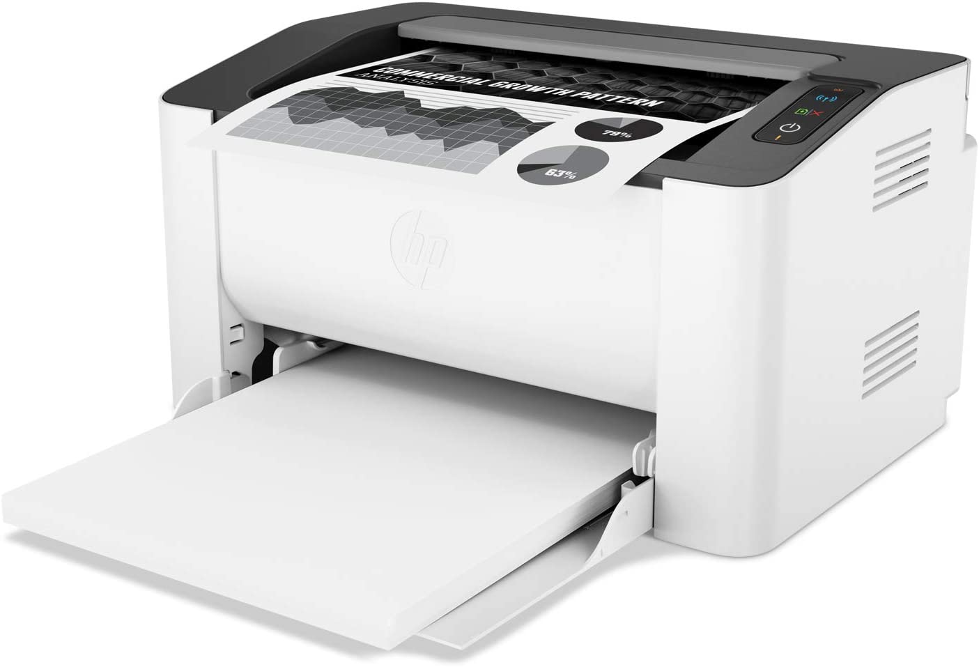 HP Laser 107W Wireless - Print Speed Up To 21 Ppm - White [4Zb78A]