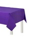 Waterproof Plain Purple Plastic Table Cover 1.8mx1.2m