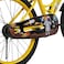 Vego Galaxy Kids Road Bike With Basket 20 Inch, Yellow