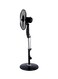 Krypton Oscillating Stand Fan 45 W Knf6153 Black