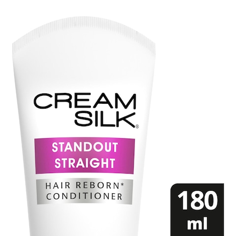 Cream Silk Ultimate Reborn Standout Straight Tri-Oleo Conditioner White 180ml