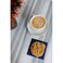 SNH Packing Square Shape 2-Ply Disposable Cocktail Napkin 50-Pieces, 40 cm x 40 cm Size, White