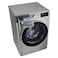 LG Front Loading Washer 10kg, F4V5RYP2T, Silver (International Version)