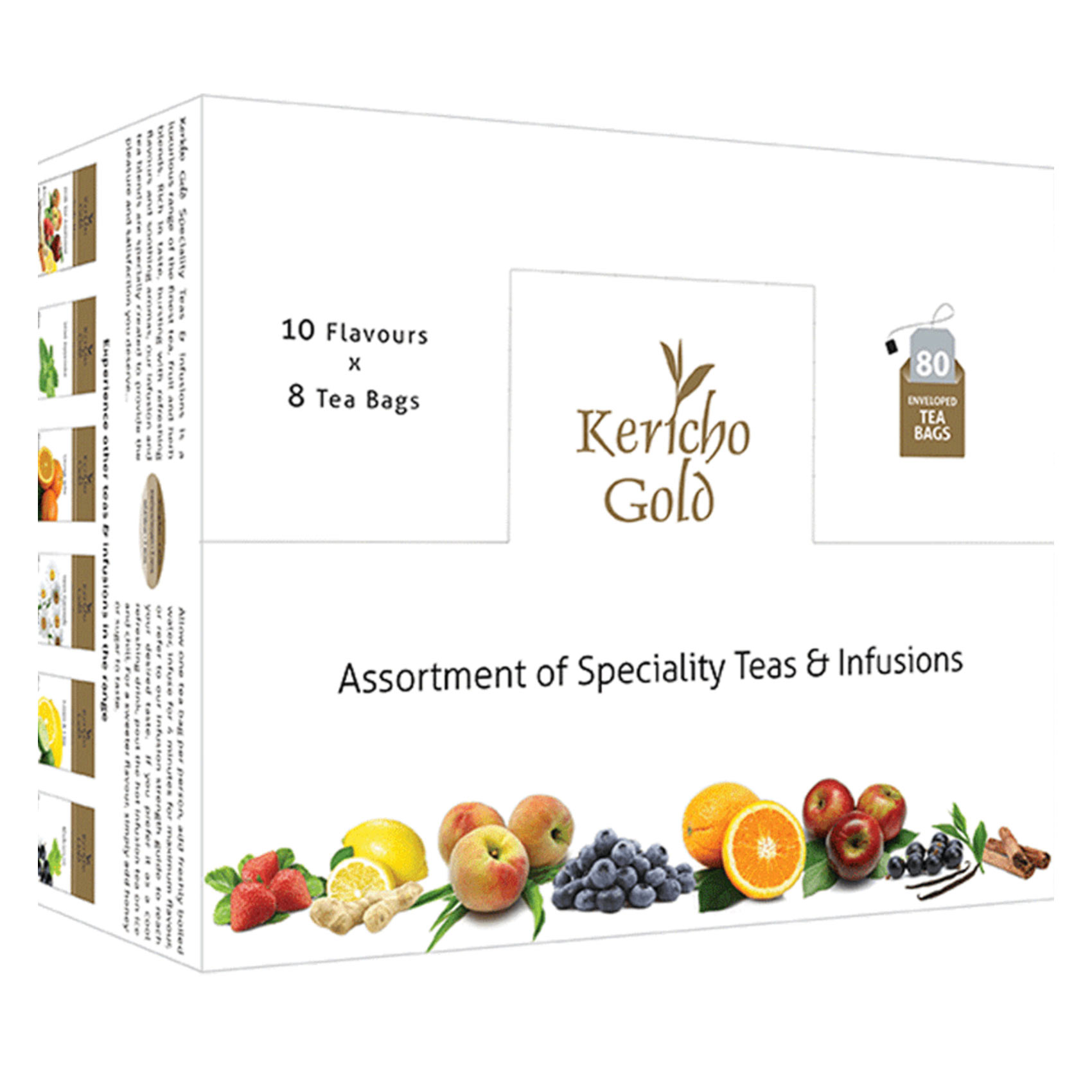 Kericho Gold 10 Flavour Tea Bags 160g