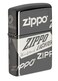 Zippo 49051 Zippo Logo Design Windproof Lighter