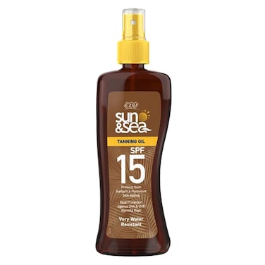 Eva Sun &amp; Sea Tanning Oil Spray SPF 15 - 200 ml