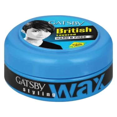 Gatsby Styling Wax, Hard &amp; Free 75g
