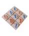 Handmade Crative Kids and Adults Wooden Tic Tac Toe Board And Crosses Game Set For Family Friends