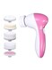 Generic 5-In-1 Facial Massager Pink/White