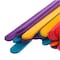 Party Time 200pcs 1x11.5cm Disposable Rainbow Colorful Wooden Ice Cream Sticks, Rainbow Popsicles Sticks Wooden Sticks - Hardwood Sticks - for Arts &amp; Crafts and DIY Crafting