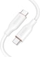 Anker Cable USB-C to USB-C , 643 Cable 100W 6ft, USB 2.0 Type C Charging Cable Fast Charge for MacBook Pro 2020, iPad Pro 2020, iPad Air 4, iPad Mini 6, Galaxy S21/S22, Pixel, Switch (Cloud White)
