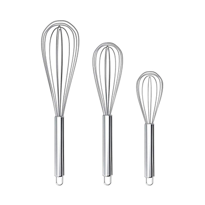 Whisks Stainless Steel Set Of 3 Pieces