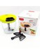 BCT Jumbo Manual Chopper &amp; Food Processor with Storage Lid   2 in 1   For Vegetables, Fruits, Eggs, Nuts etc.   With Rubber Non-Slip Base   900 ML