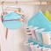 Generic - 16Pockets Clear Hanging Bag Socks Bra Underwear Rack Hanger Storage Organizer