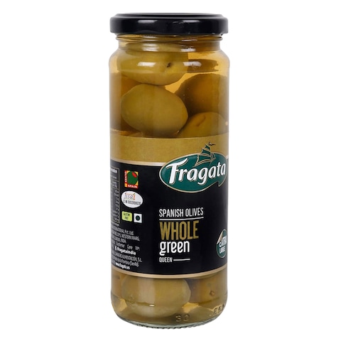 Fragata Spanish Whole Green Olives 340g