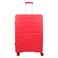 Carlton Chroma 8 Wheel Hard Luggage Trolley Red 76cm