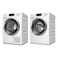Miele W1 Front Loading Washing Machine 9kg WWG 660 WCS With T1 Heat Pump Dryer 8kg TWF760 WP Lotus White