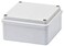 GEWISS GW44204 JUNCTION BOX WITH PLAIN SCREWED LID - IP56 - INTERNAL DIMENSIONS 100X100X50 - SMOOTH WALLS - GREY