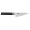 Shun Classic 4.5-inch Asian Multi-Prep Stainless Steel Kitchen Knife for Boning, Other Food Prep Tasks; Double-Bevel Blade; Handcrafted in Japan; D-Shaped Ebony PakkaWood Comfort Handle;
