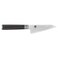 Shun Classic 4.5-inch Asian Multi-Prep Stainless Steel Kitchen Knife for Boning, Other Food Prep Tasks; Double-Bevel Blade; Handcrafted in Japan; D-Shaped Ebony PakkaWood Comfort Handle;