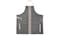 Apron, grey90x92 cm