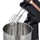 Krypton Stand Mixer, Two Beaters &amp; Two Hooks, Turbo Switch, Knsm6343, 220W Powerful Motor, 3L Rotating Bowl, Stainless Steel Bowl, 5 Speed Control