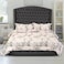 In House Maldives Velvet Bed Frame - Single - 200x90 cm - Dark Gray