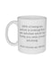 muGGyz Jurassic Bark Printed Coffee Mug White