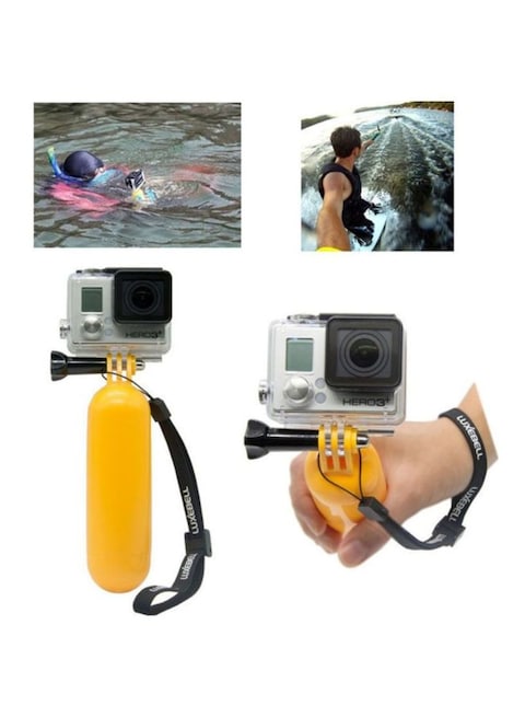 Boya - 10-In-1 Selfie Stick Kit For GoPro Hero 6/5/4/3 Silver/Black