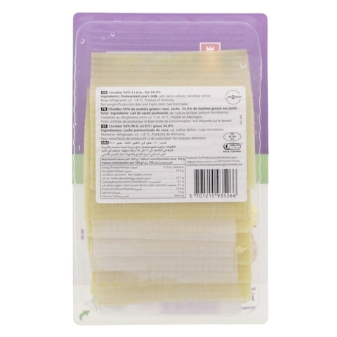 Emborganic Cheese Cheddar Nat.Slice150G