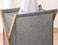 Laundry Basket Hamper For Clothes Storage With Collapsible Bamboo Handle.