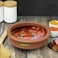Royalford Flat Fish Curry Pot, 100% Natural Clay, Rf10576, Handmade Clay Cookware, Non-Toxic, Eco-Friendly, Can Be Used On Gas Stove Or Open Fire ,