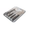 Royal Blue 4Pcs Knife+Cutting Board