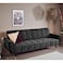 In House Montella 2 In 1 Sofabed Linen Upholstered - Dark Grey