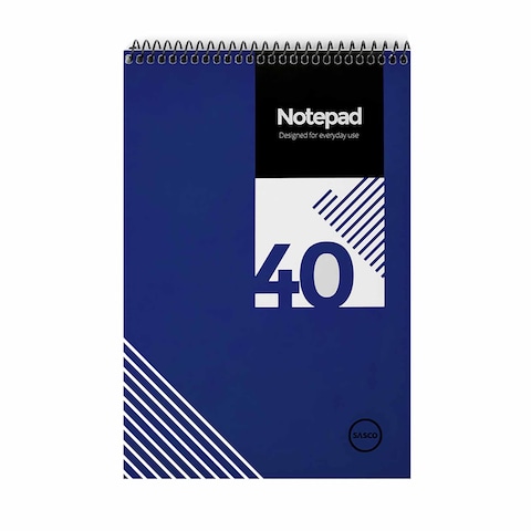 Sasco A4 Spiral Block Note - 40 Sheets