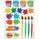 Art Party 4 Value Stickers 6in X 4.5in