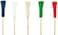 Restaurantware Golf Tee Picks, Golf Tee Skewers - Golf Themed Catering And Party Supplies - Assorted Colors - 4 Inch - 1000Ct Box