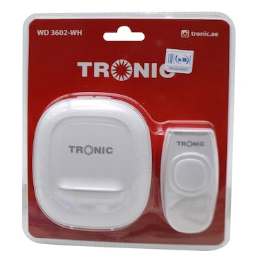 TRONIC WIRELESS DOOR BELL WD 3602WH