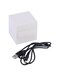 Generic - Digital LED Desk Alarm Clock White 6.3centimeter